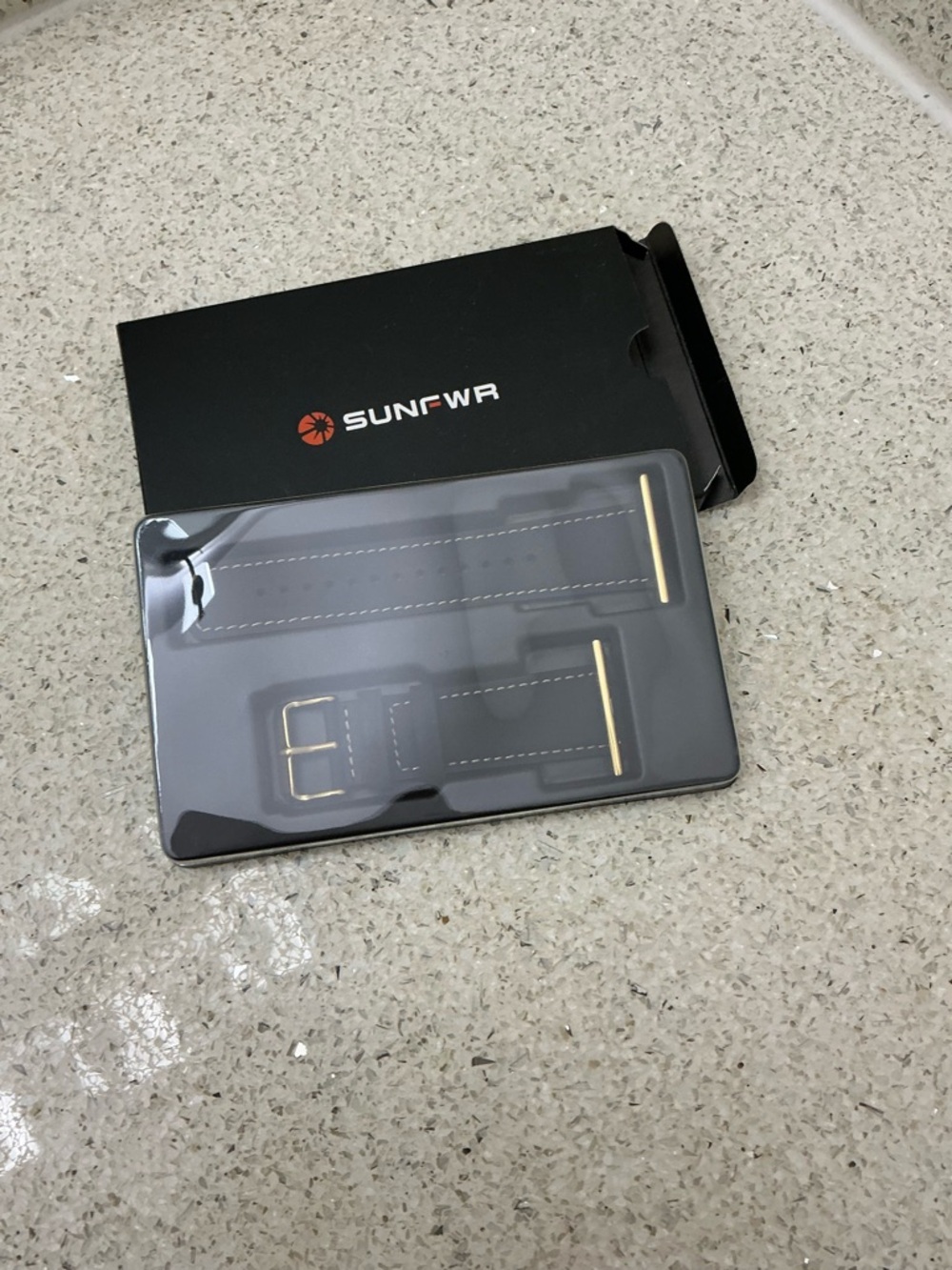 SUNFWR Leather Bands Compatible with Apple Watch Band